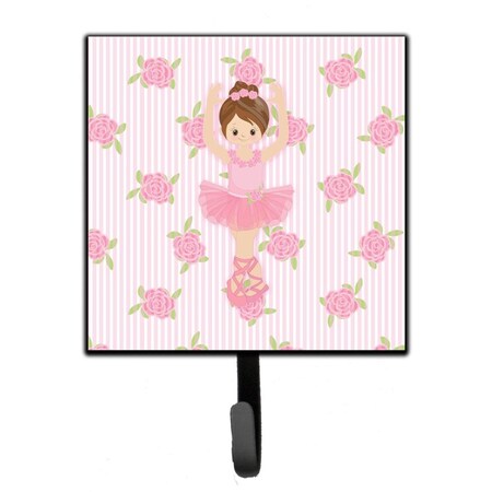 Jensendistributionservices Ballerina Brunette Front Pose Leash or Key Holder MI1711127